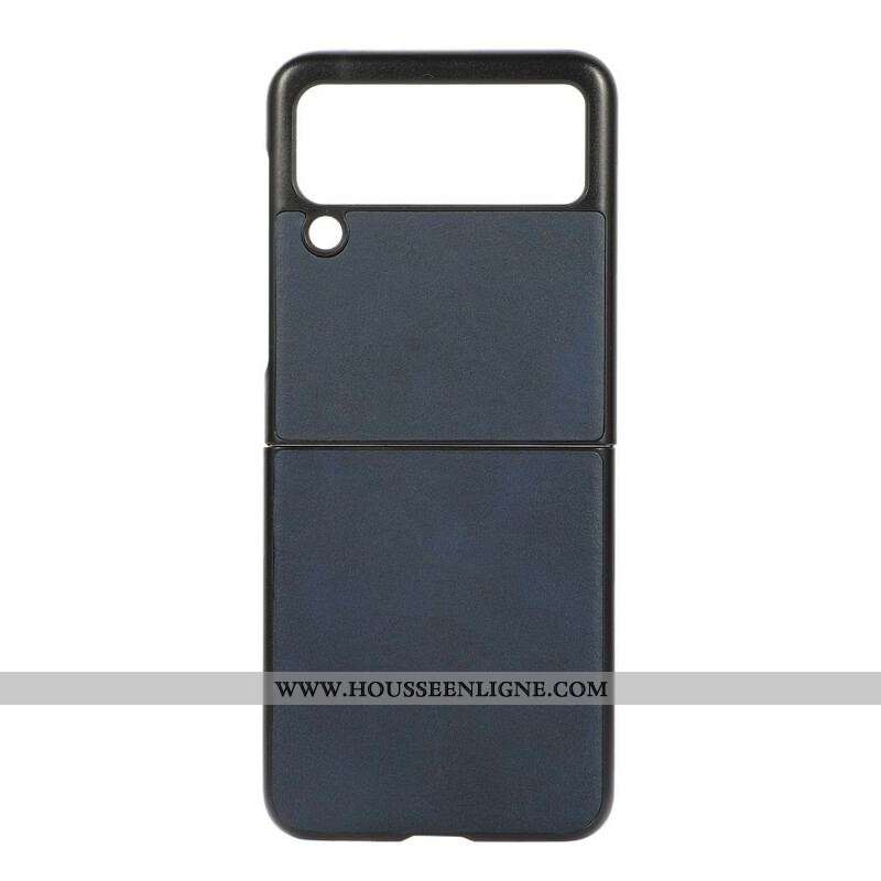 Coque Samsung Galaxy Z Flip 3 5G Simili Cuir