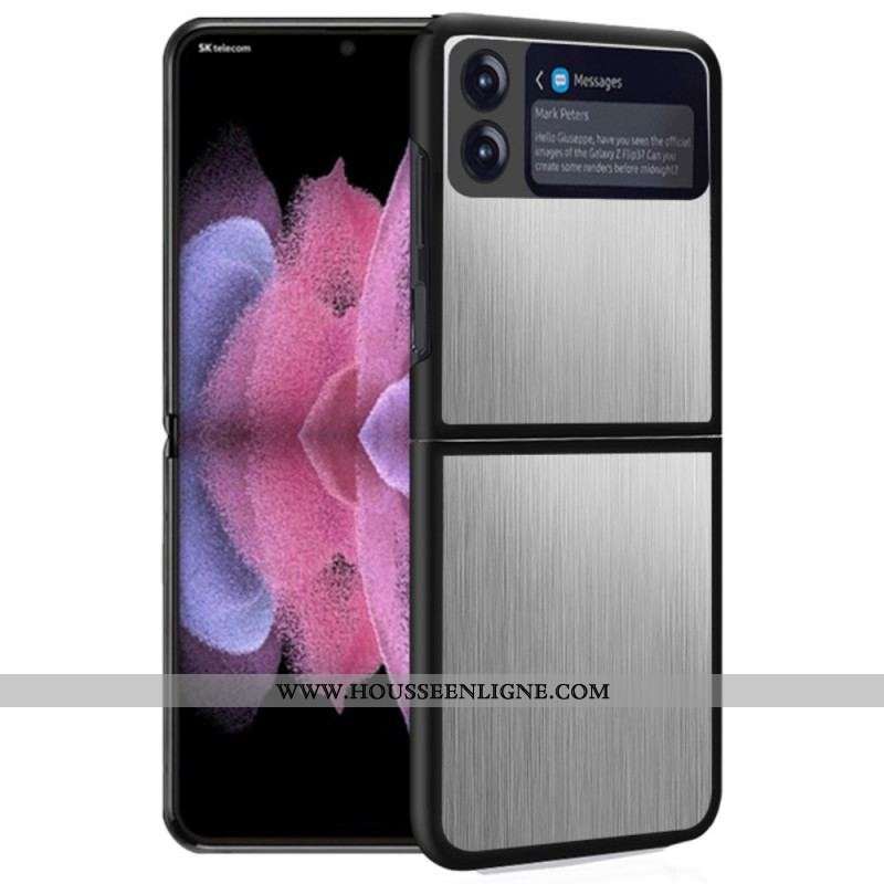 Coque Samsung Galaxy Z Flip 3 5G Stainless Brossé