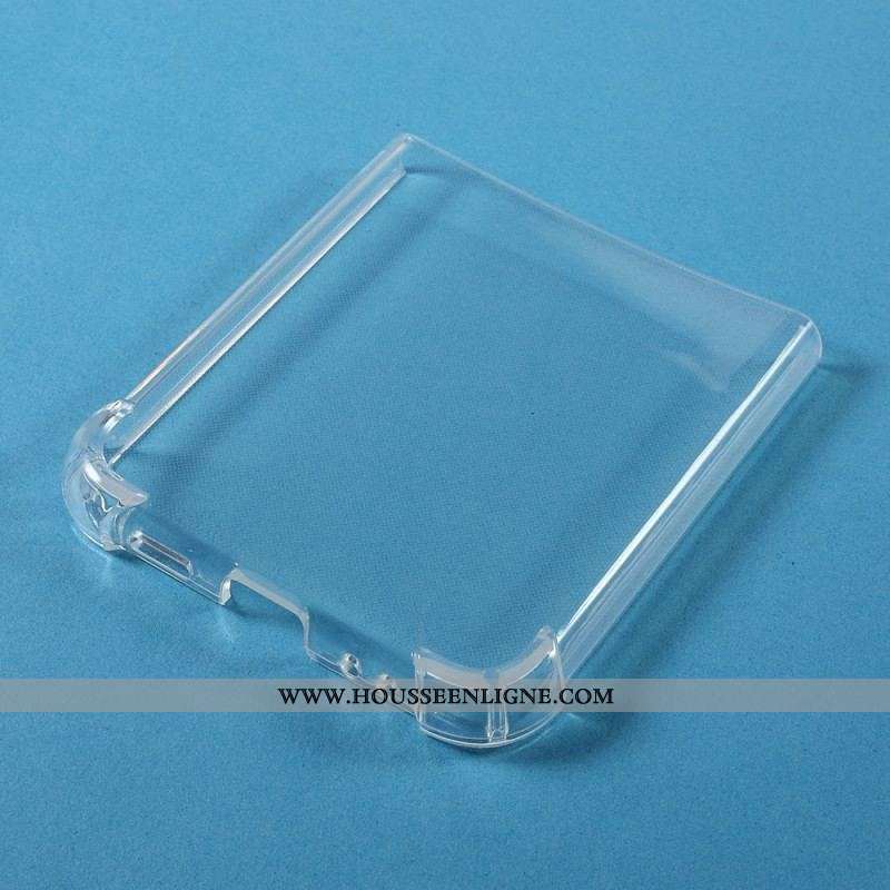 Coque Samsung Galaxy Z Flip 3 5G Transparente Coins Renforcés
