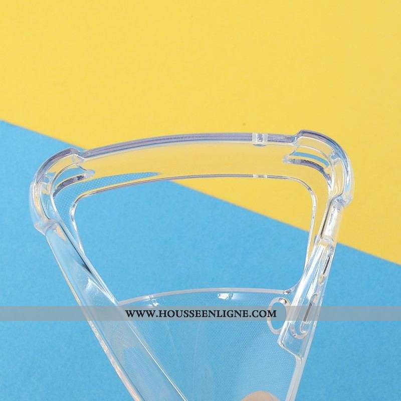 Coque Samsung Galaxy Z Flip 3 5G Transparente Coins Renforcés