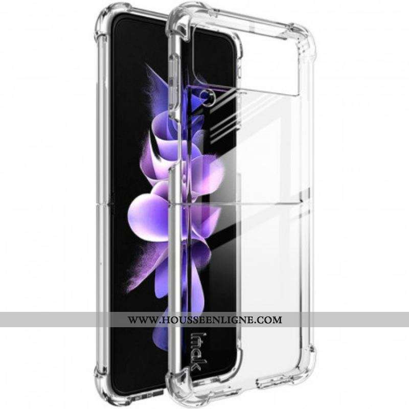 Coque Samsung Galaxy Z Flip 3 5G Transparente et Film Écran IMAK
