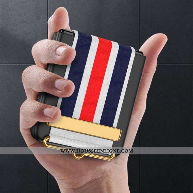 Coque Samsung Galaxy Z Flip 3 5G Verre Trempé et Sangle GKK