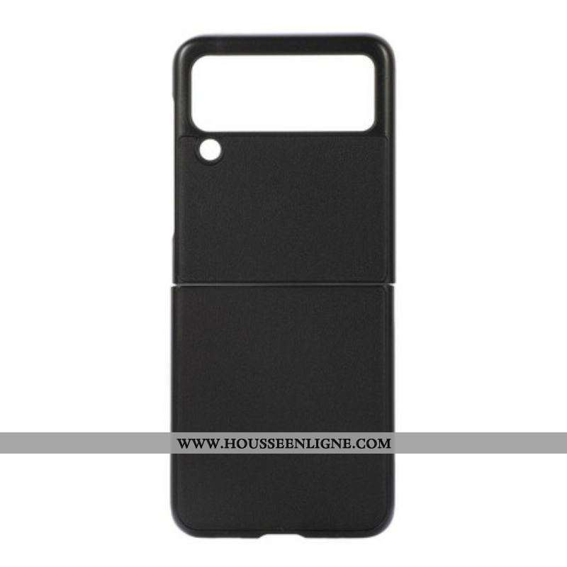 Coque Samsung Galaxy Z Flip 3 5G Véritable Cuir