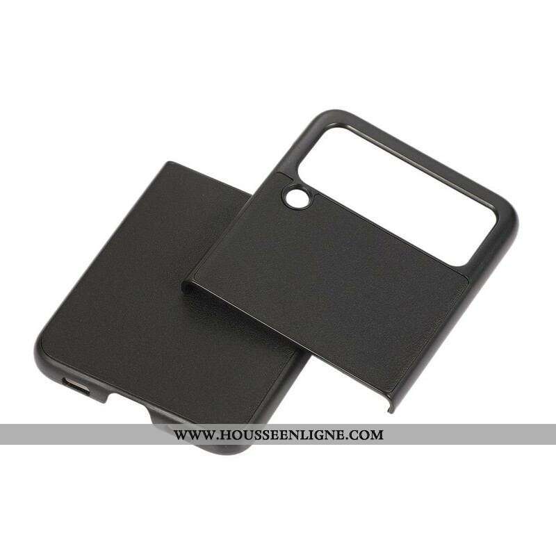 Coque Samsung Galaxy Z Flip 3 5G Véritable Cuir