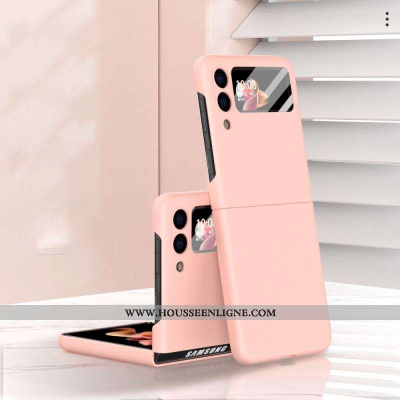 Coque Samsung Galaxy Z Flip 3 5G avec Film Écran en Verre Trempé