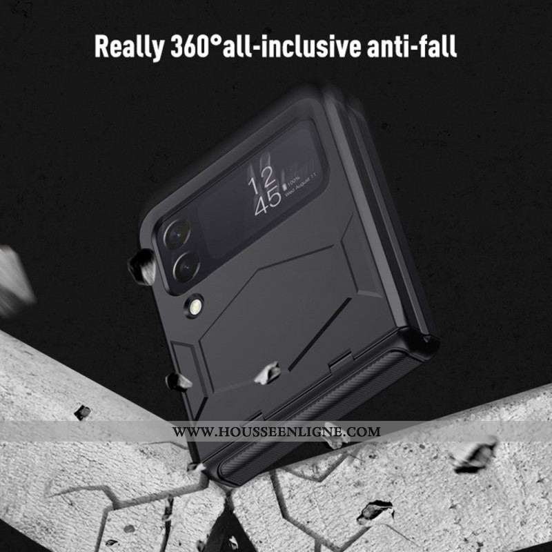 Coque Samsung Galaxy Z Flip 4 5G Rigide Design Alvéole