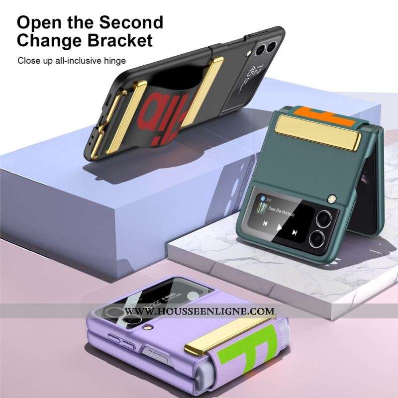 Coque Samsung Galaxy Z Flip 4 5G Sangle et Film GKK