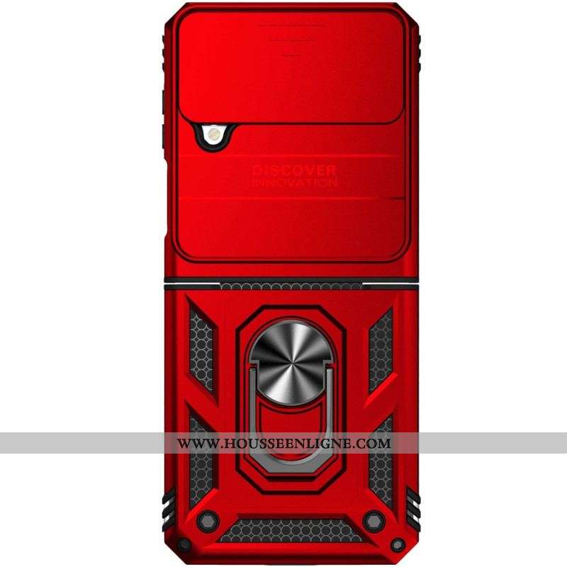 Coque Samsung Galaxy Z Flip 4 Anneau Premium / Cache-lentille