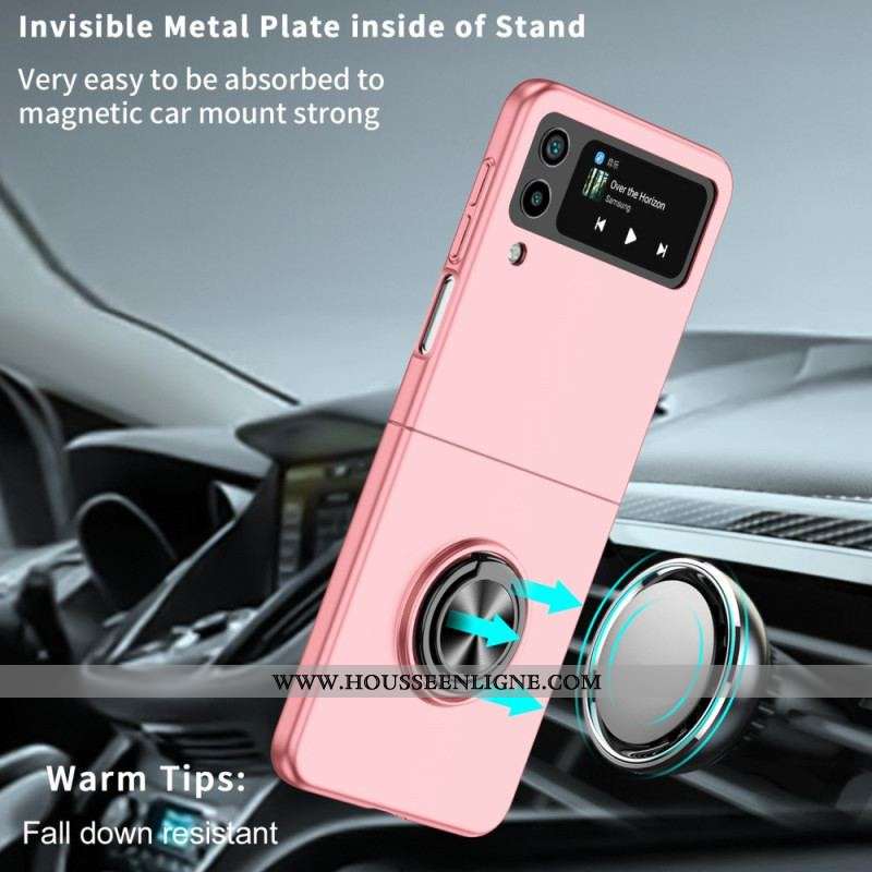 Coque Samsung Galaxy Z Flip 4 Anneau Rotatif