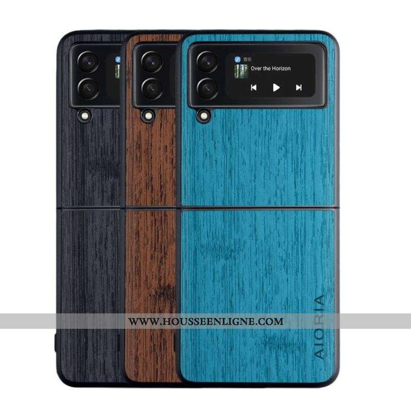 Coque Samsung Galaxy Z Flip 4 Bois AIORIA