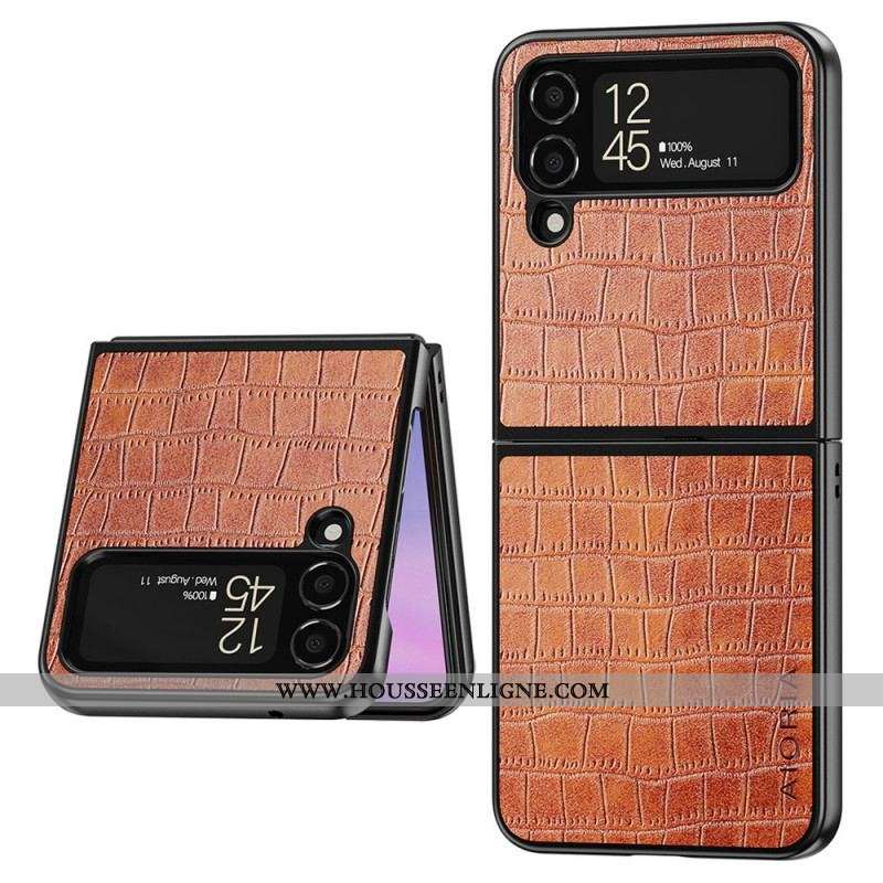 Coque Samsung Galaxy Z Flip 4 Crocodile AIORIA