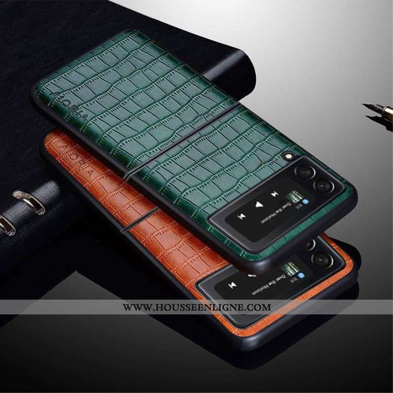 Coque Samsung Galaxy Z Flip 4 Crocodile AIORIA