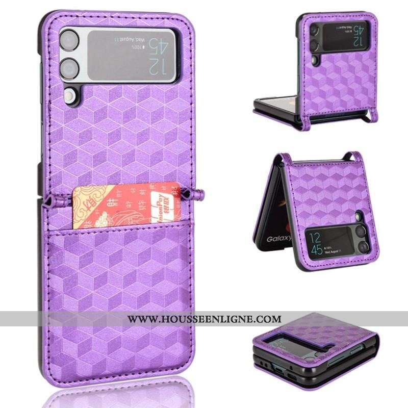 Coque Samsung Galaxy Z Flip 4 Cube 3D