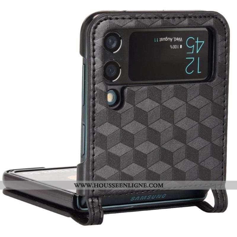 Coque Samsung Galaxy Z Flip 4 Cube 3D