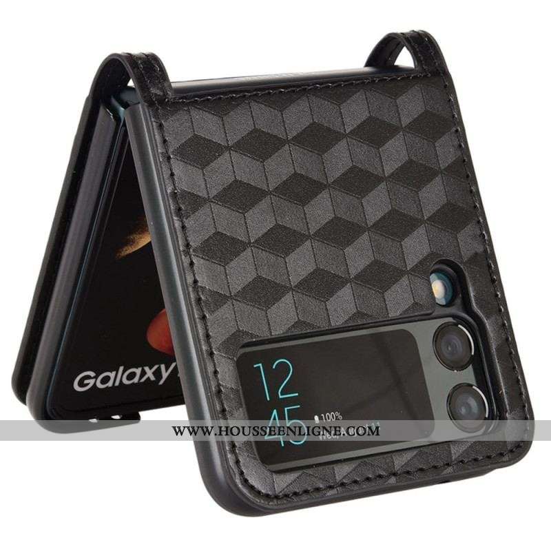 Coque Samsung Galaxy Z Flip 4 Cube 3D