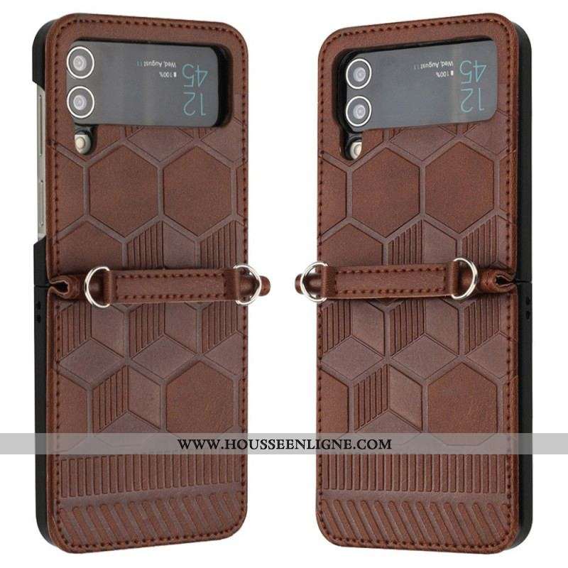 Coque Samsung Galaxy Z Flip 4 Design Ballon de Foot
