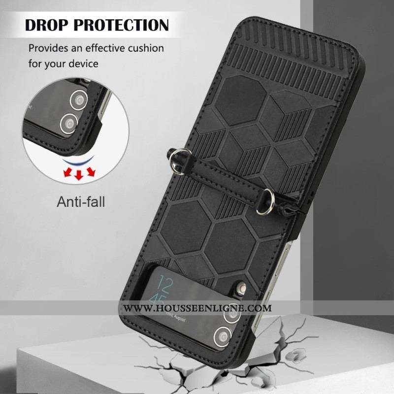 Coque Samsung Galaxy Z Flip 4 Design Ballon de Foot