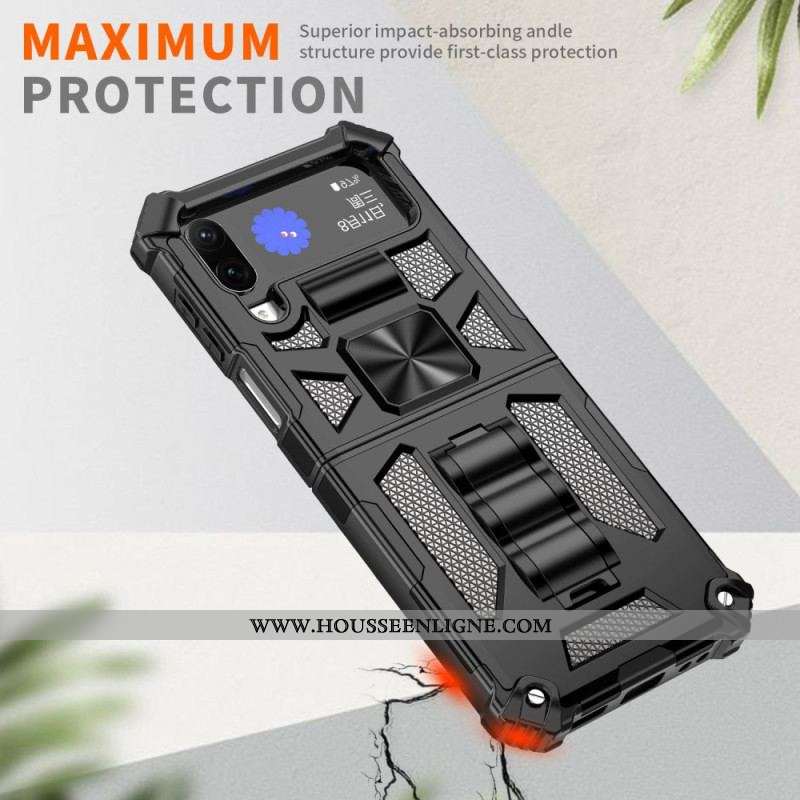 Coque Samsung Galaxy Z Flip 4 Détachable Résistante Militaire