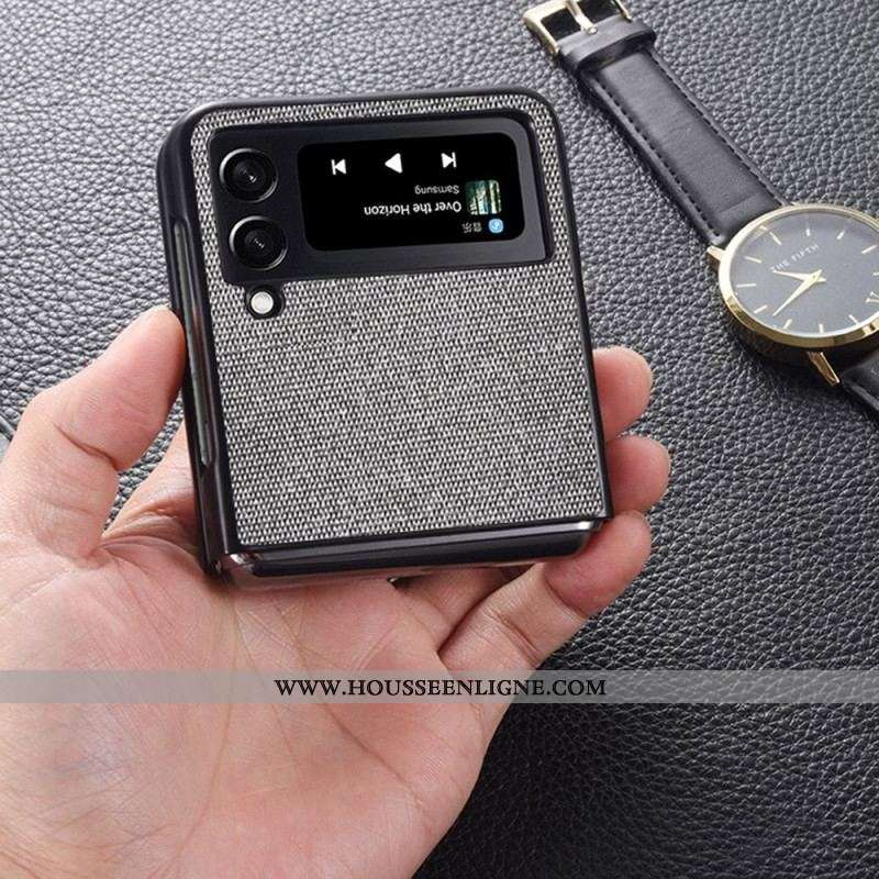 Coque Samsung Galaxy Z Flip 4 Effet Grains de Sable