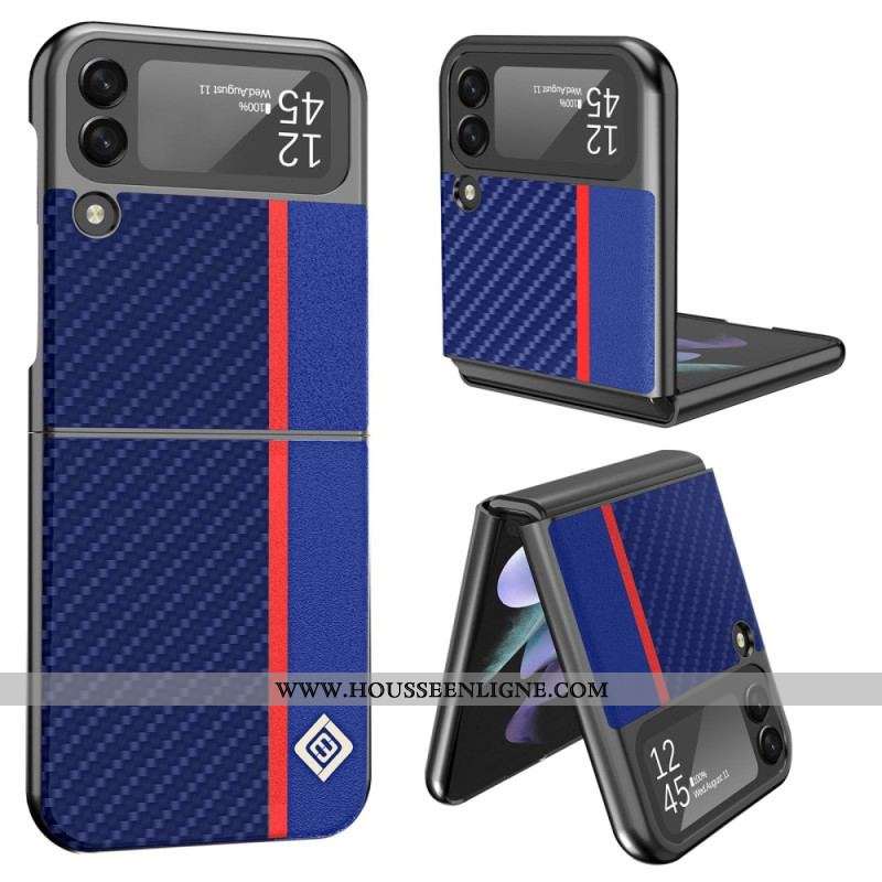 Coque Samsung Galaxy Z Flip 4 Fibre Carbone LC.IMEEKE