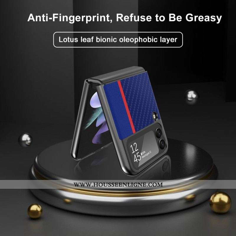 Coque Samsung Galaxy Z Flip 4 Fibre Carbone LC.IMEEKE