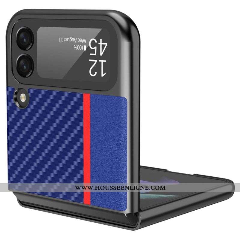 Coque Samsung Galaxy Z Flip 4 Fibre Carbone LC.IMEEKE