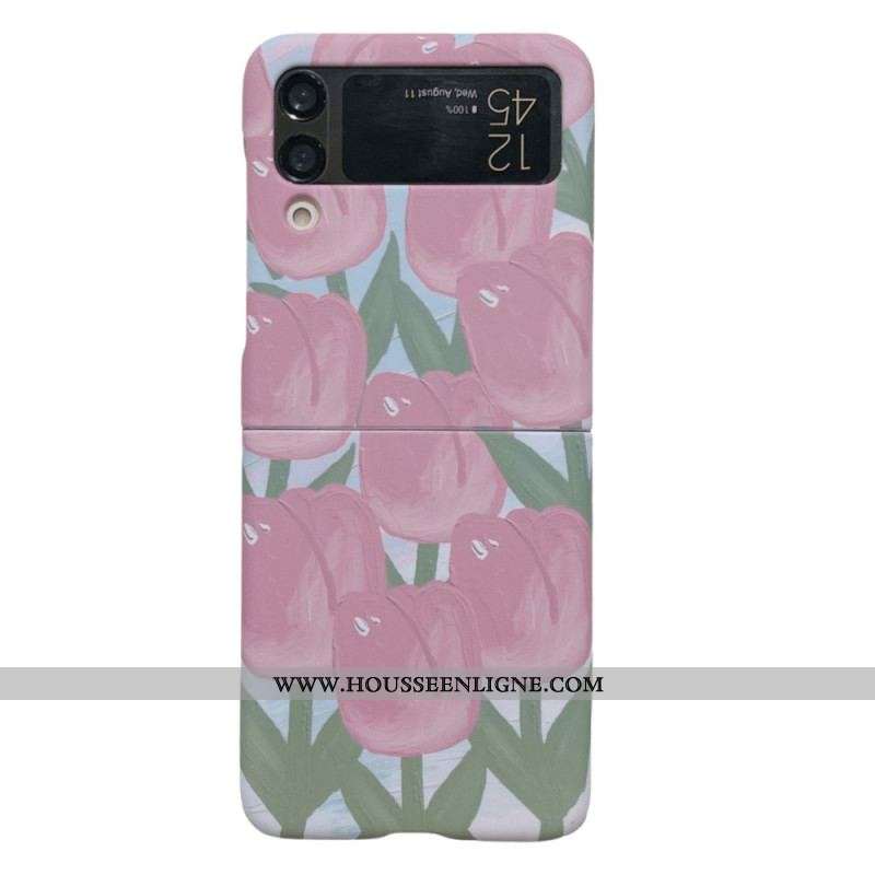 Coque Samsung Galaxy Z Flip 4 Fleurs