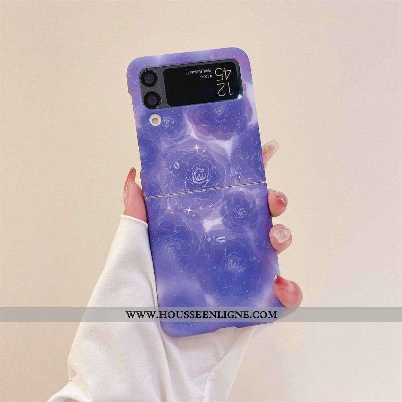 Coque Samsung Galaxy Z Flip 4 Fleurs Art