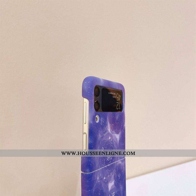 Coque Samsung Galaxy Z Flip 4 Fleurs Art