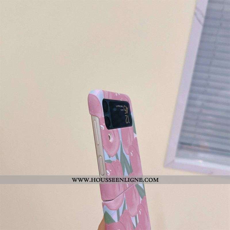 Coque Samsung Galaxy Z Flip 4 Fleurs