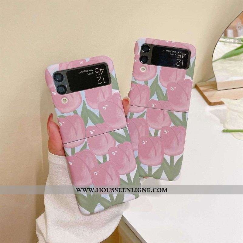 Coque Samsung Galaxy Z Flip 4 Fleurs