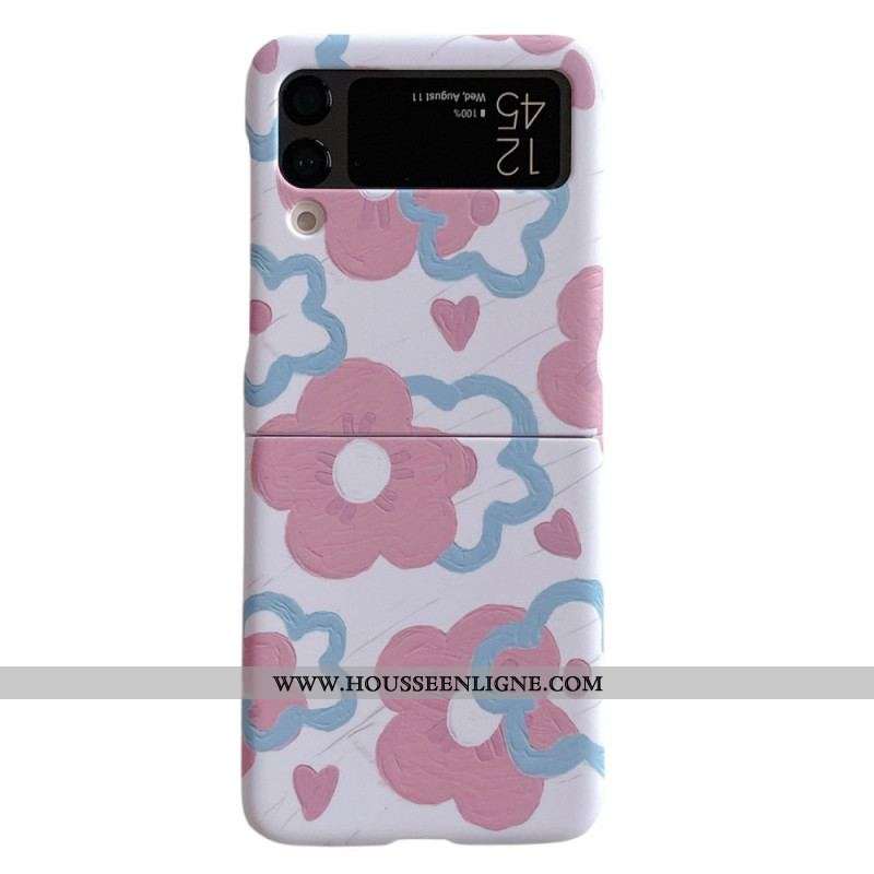 Coque Samsung Galaxy Z Flip 4 Jolies Fleurs