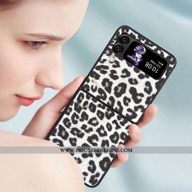 Coque Samsung Galaxy Z Flip 4 Léopard