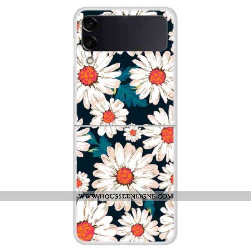 Coque Samsung Galaxy Z Flip 4 Marguerites
