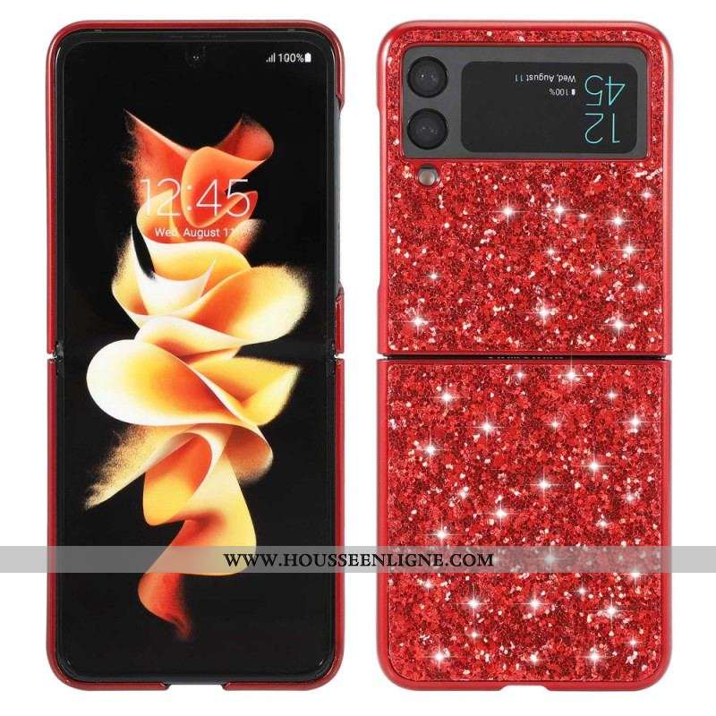 Coque Samsung Galaxy Z Flip 4 Paillettes Premium