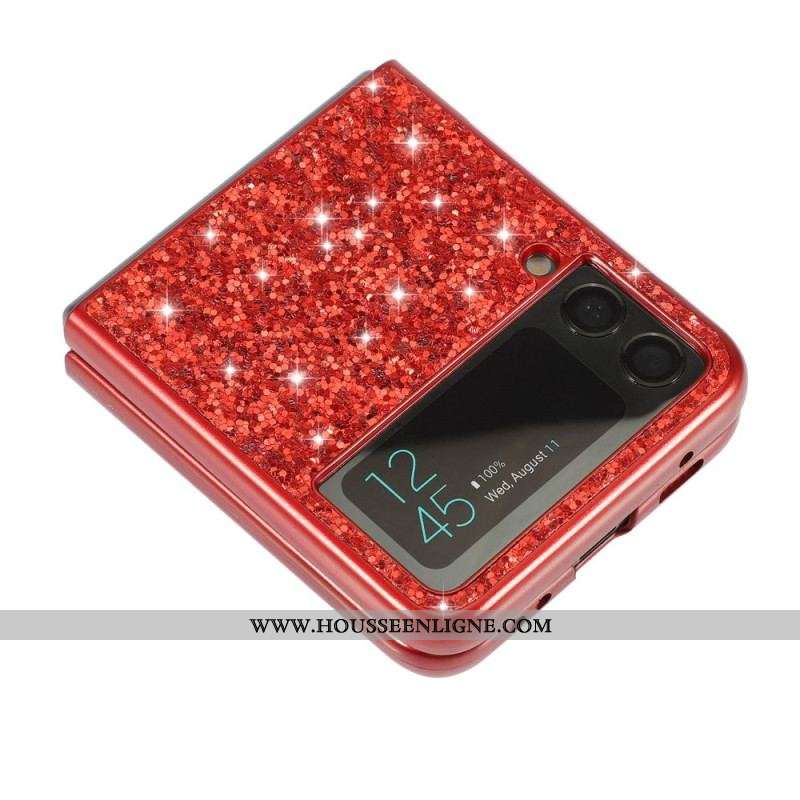 Coque Samsung Galaxy Z Flip 4 Paillettes Premium