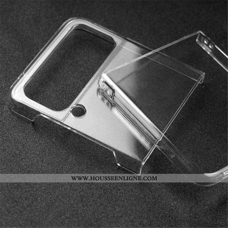 Coque Samsung Galaxy Z Flip 4 Plastique Transparente
