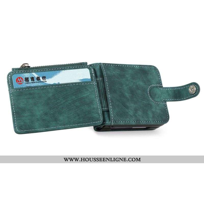 Coque Samsung Galaxy Z Flip 4 Porte-cartes / Porte-monnaie