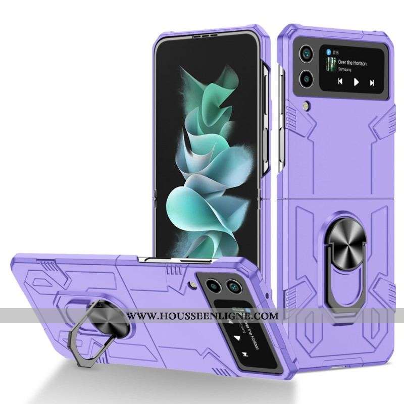 Coque Samsung Galaxy Z Flip 4 Résistante Futuriste