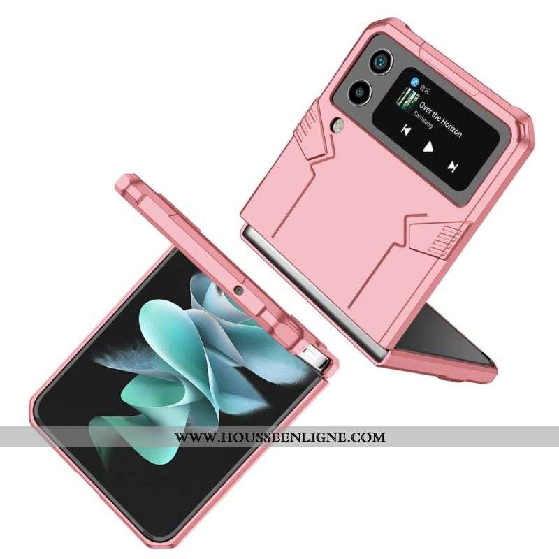 Coque Samsung Galaxy Z Flip 4 Résistante Futuriste
