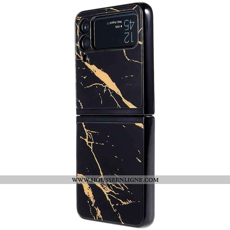 Coque Samsung Galaxy Z Flip 4 Style Marbre