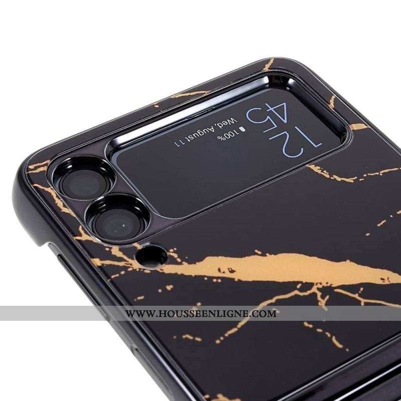 Coque Samsung Galaxy Z Flip 4 Style Marbre