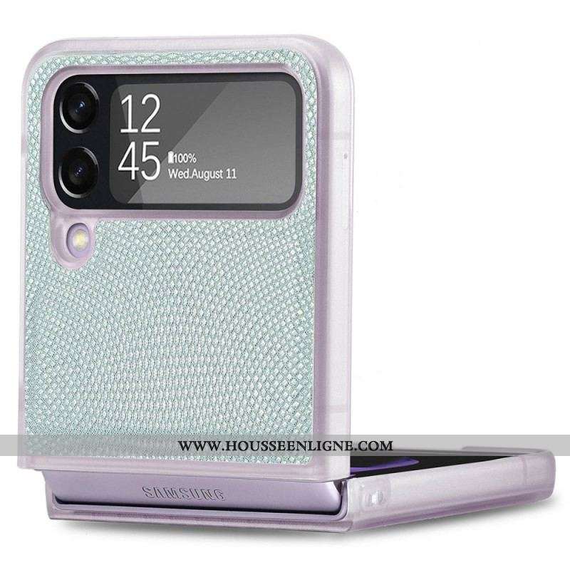 Coque Samsung Galaxy Z Flip 4 Style Serpent sur Silicone Transparent