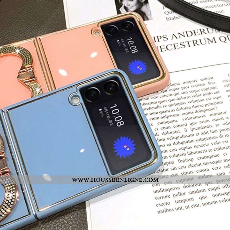 Coque Samsung Galaxy Z Flip 4 Support Coeur