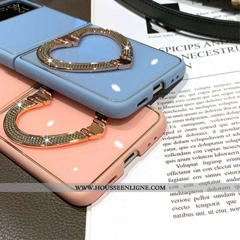 Coque Samsung Galaxy Z Flip 4 Support Coeur