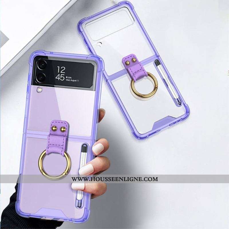 Coque Samsung Galaxy Z Flip 4 Teintée avec Stylet GKK