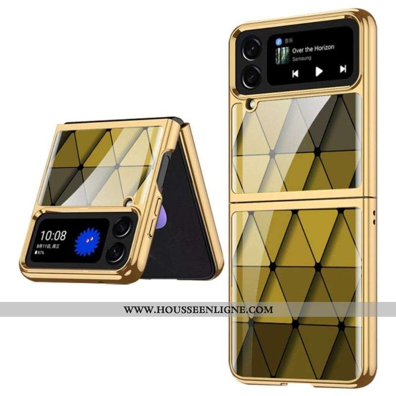 Coque Samsung Galaxy Z Flip 4 Verre Trempé Arlequin GKK