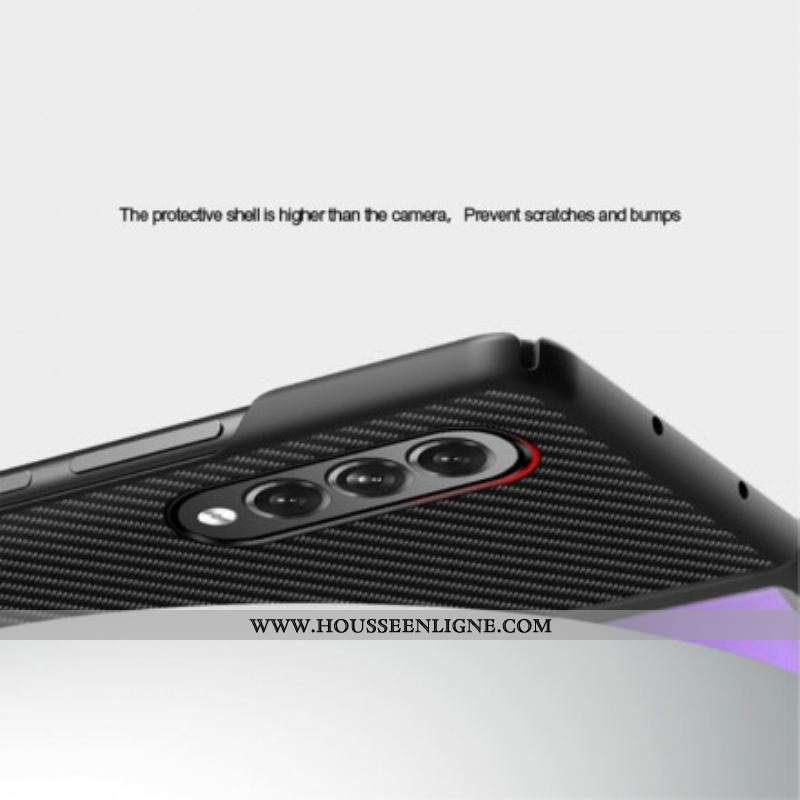 Coque Samsung Galaxy Z Fold 3 5G Fibre Carbone Slim