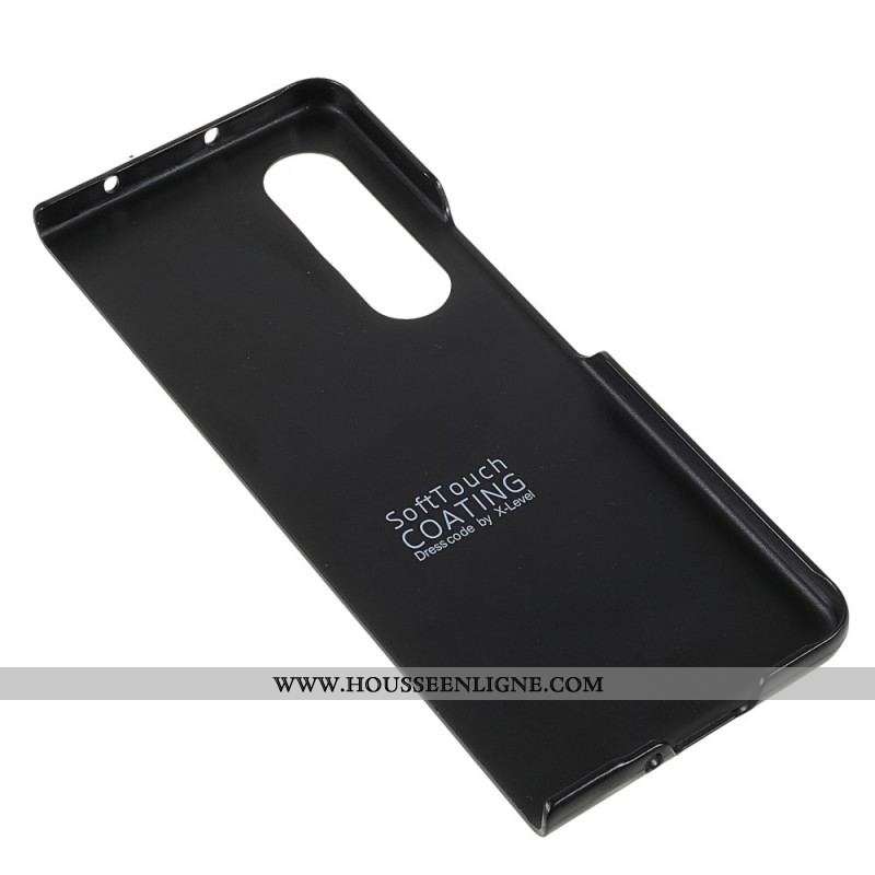 Coque Samsung Galaxy Z Fold 3 5G Fibre Carbone X-LEVEL