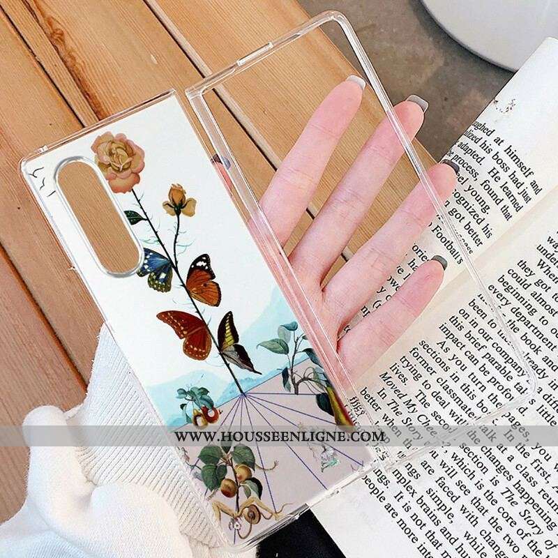 Coque Samsung Galaxy Z Fold 3 5G Paysage d'Automne